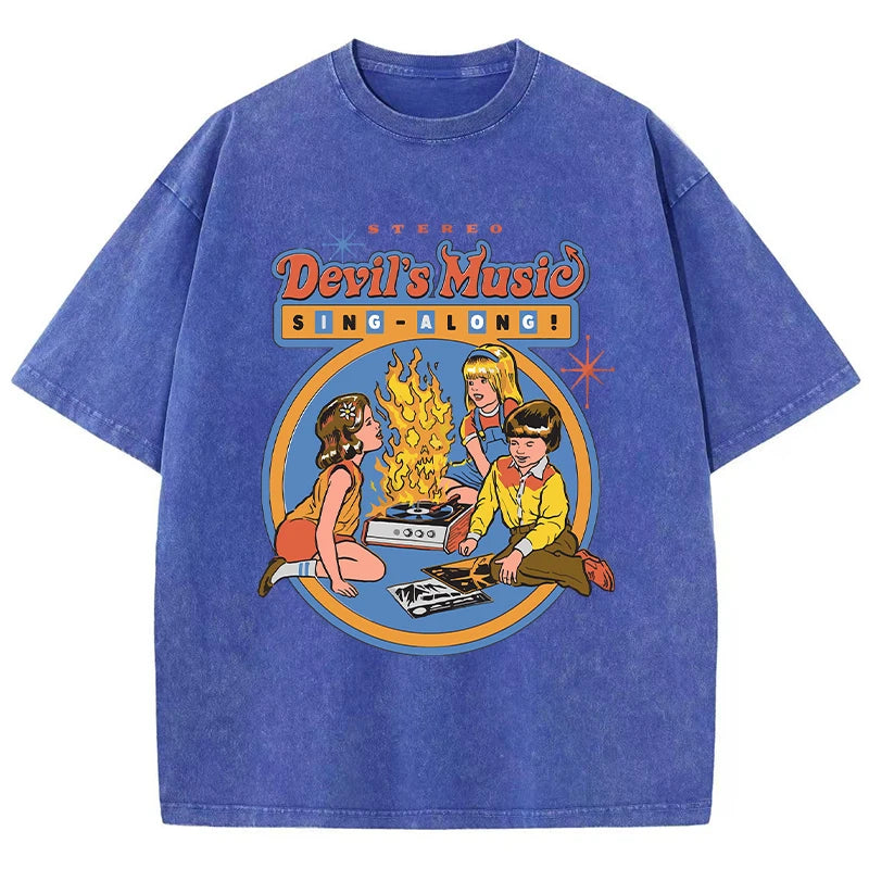 Devil’s Music Sing-Along Vintage Tee