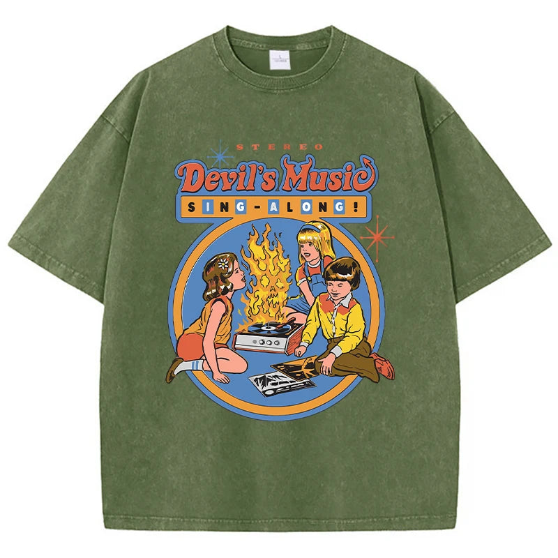 Devil’s Music Sing-Along Vintage Tee