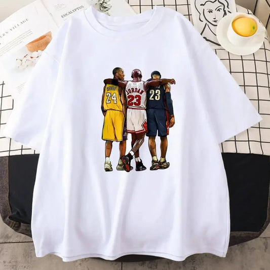 Basketball Legends Printed Oversized T-shirt