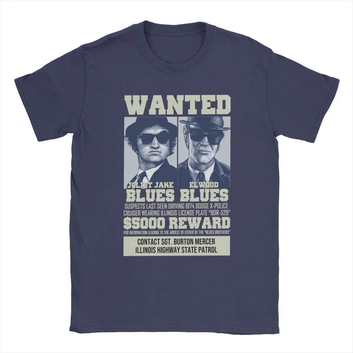 The Blues Brothers Wanted T-Shirt