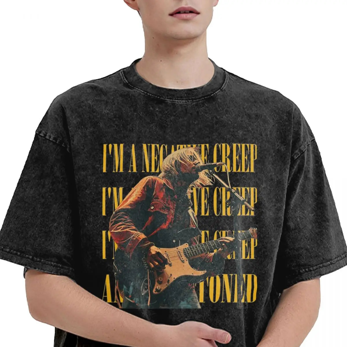 Kurt Cobain Oversized T-Shirt